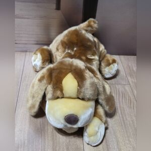 Animal Alley Toys R Us Darby Dog Floppy Soft Brown Stuffed Animal Plush 2000 24"